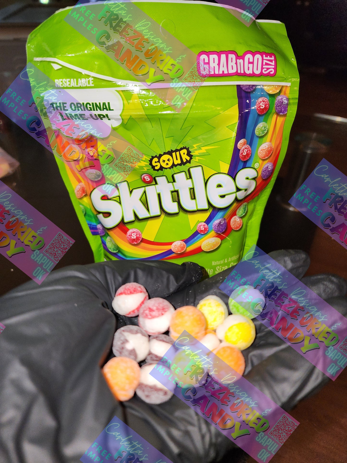 Freeze Dried Sour SkittleZ