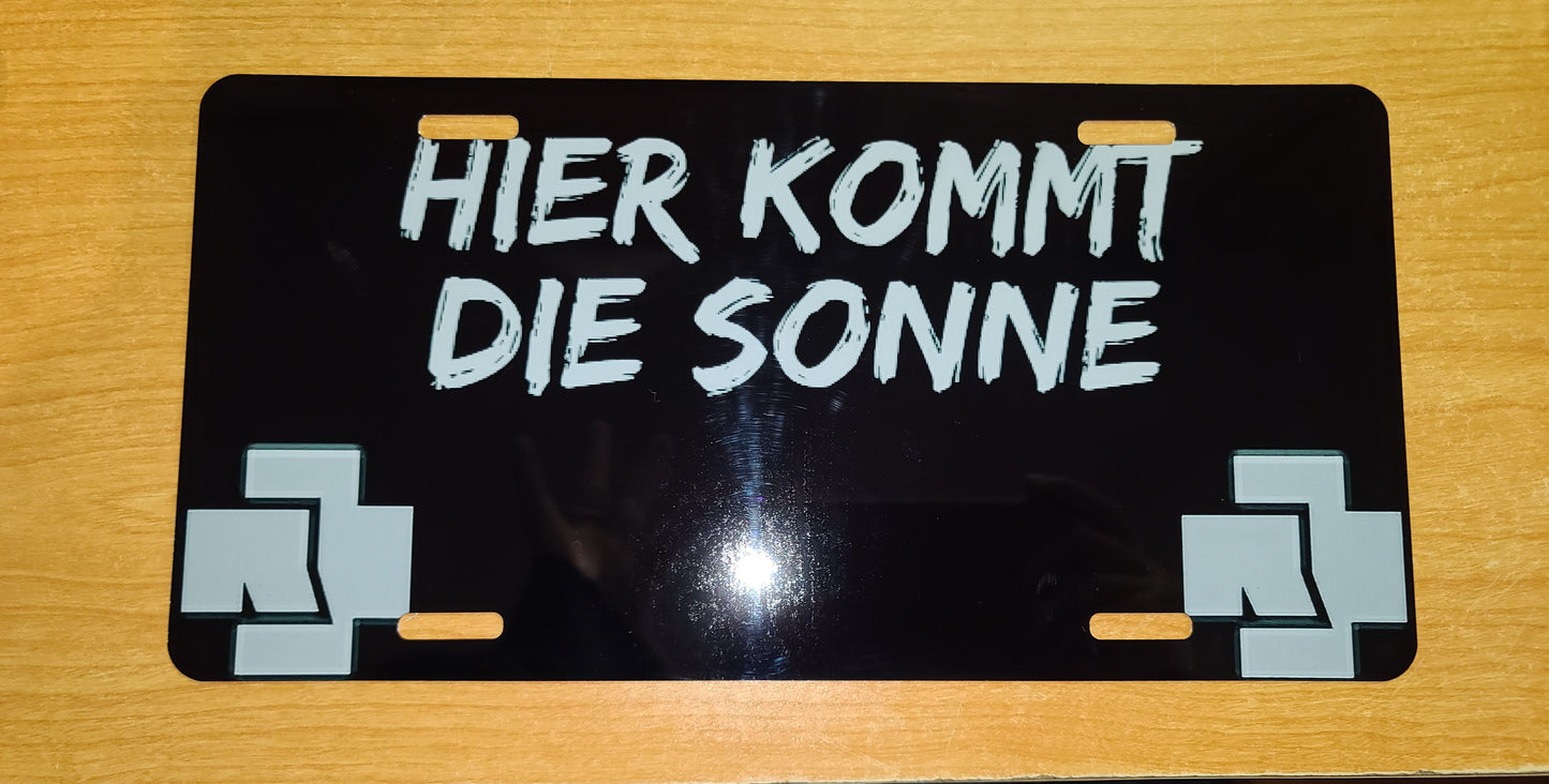 Custom Front license plate