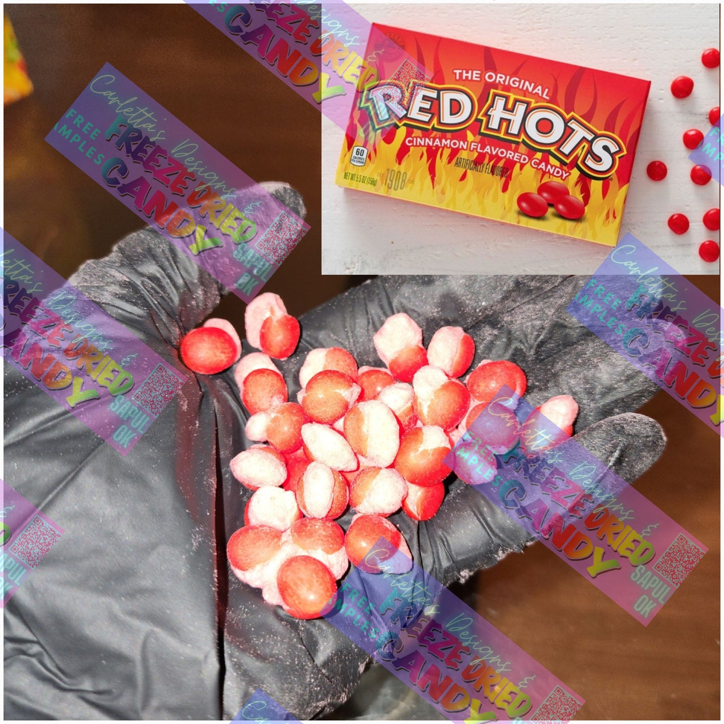 Large Freeze Dried RedHotZ
