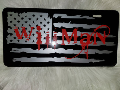 Custom Front license plate
