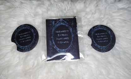 Car Air Freshener and Coaster Set