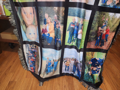 20 panel photo blanket