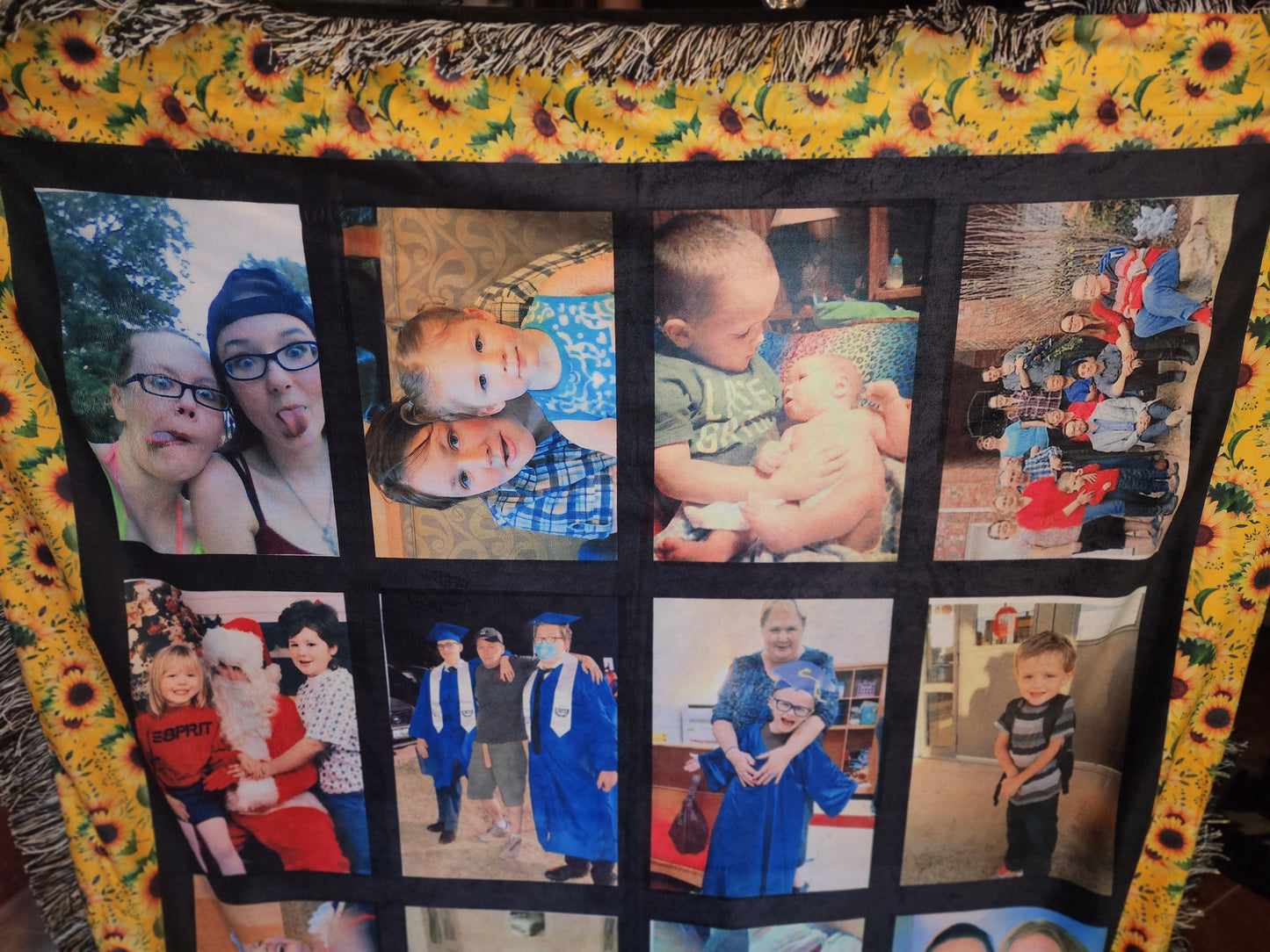 20 panel photo blanket