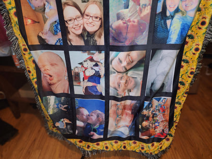 20 panel photo blanket
