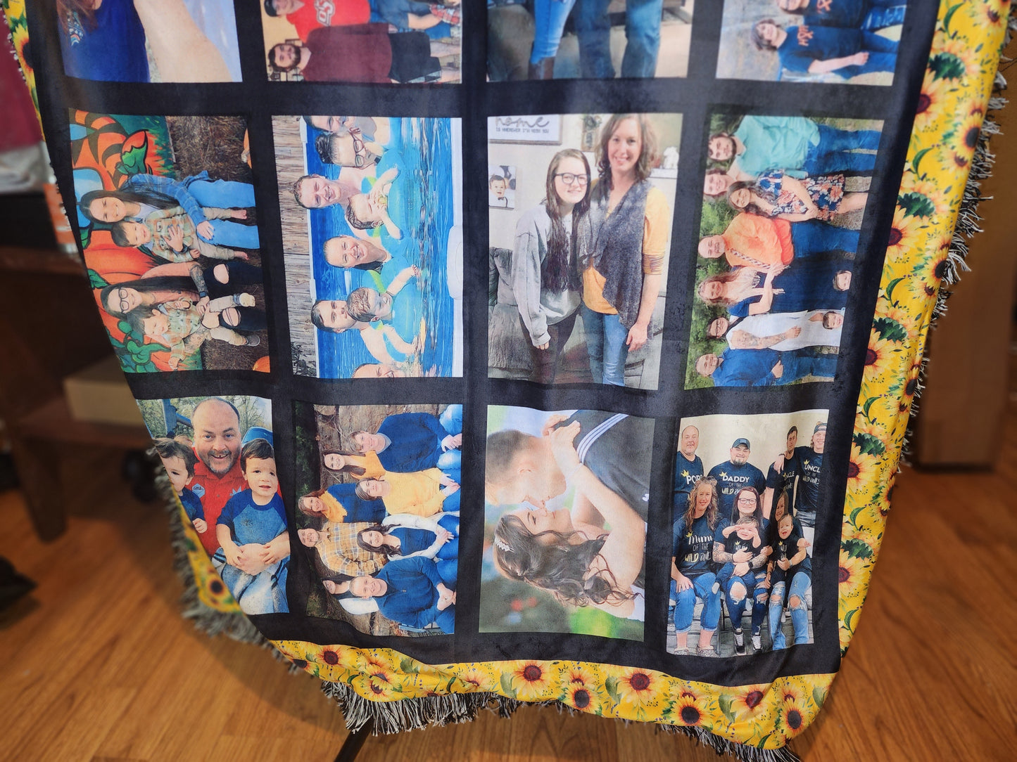 20 panel photo blanket