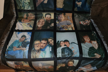20 panel photo blanket