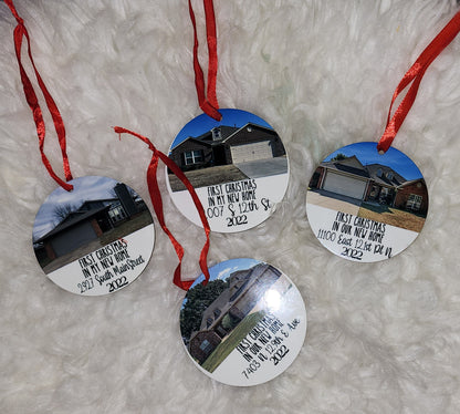 Custom Christmas Ornament