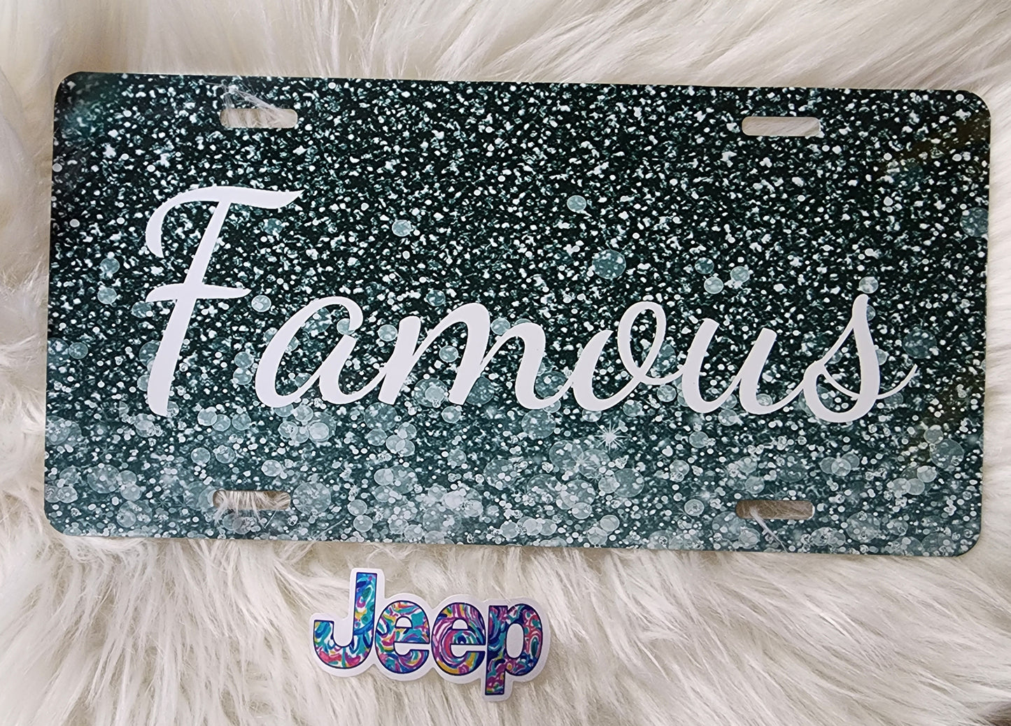 Custom Front license plate