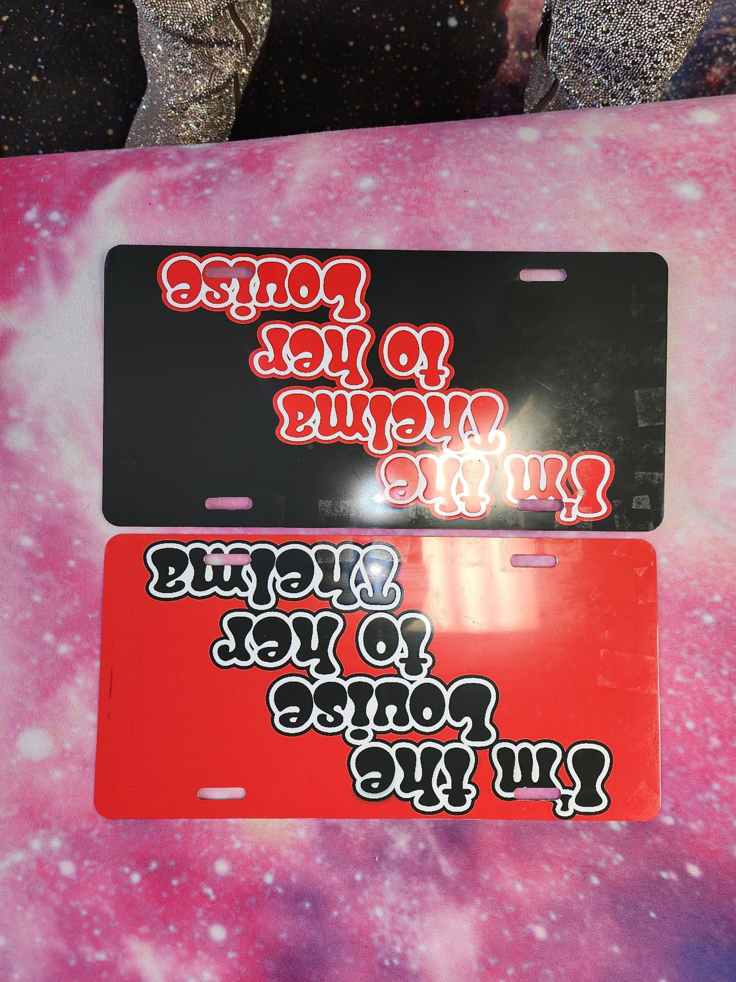 Custom Front license plate