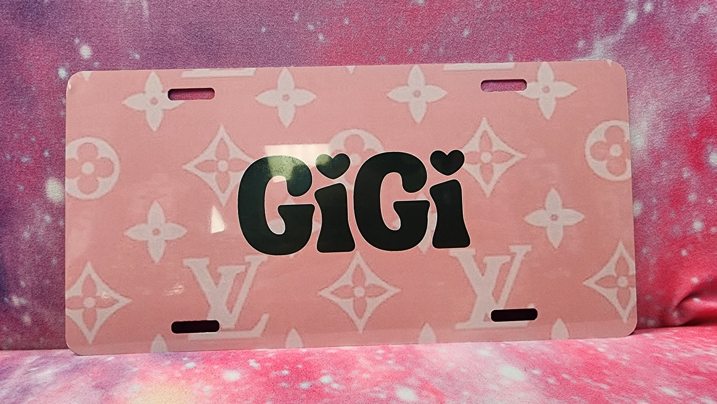 Custom Front license plate